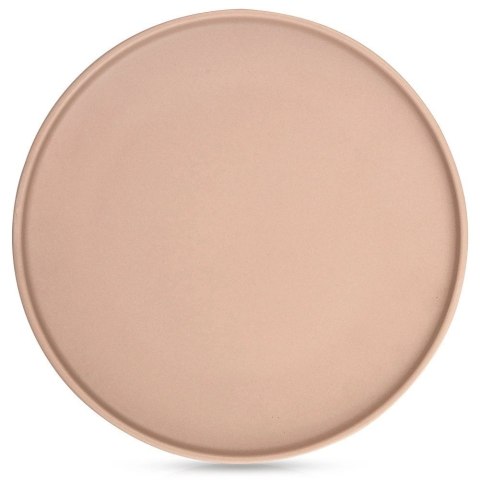 VLACHOS BROS S.A IMPORTS (NAVA),Valantis Vlachos Talerz Deserowy Kamionka Beżowy NAVA SOHO 20,5 cm Podwyższony Rant