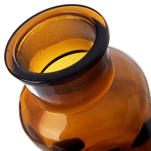 Grupa Orion Sp. z o.o. Butelka Szklana Retro 250 ml ORION Brązowa z Korkiem 14 x 6,5 cm