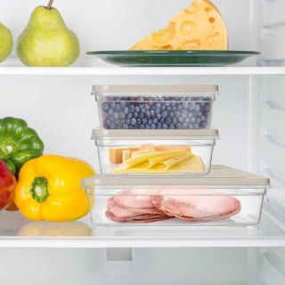 Grupa Orion Sp. z o.o. Pojemnik na Wędliny Sery 1 L ORION Falowane Dno Zmywarka 22,5 x 14 cm