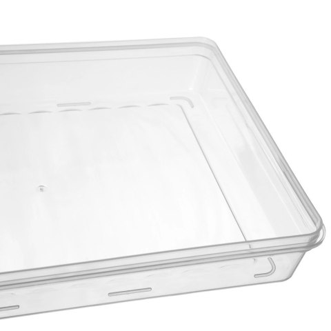 Grupa Orion Sp. z o.o. Pojemnik na Wędliny Sery 2 L ORION Falowane Dno Zmywarka 28,5 x 22,5 cm