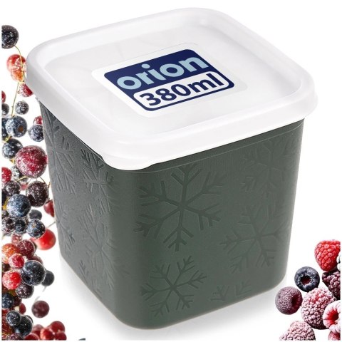 Grupa Orion Sp. z o.o. Pojemnik na Żywność Sypką Szczelny ORION 380 ml Zmywarka Mrożenie 8 x 8 cm