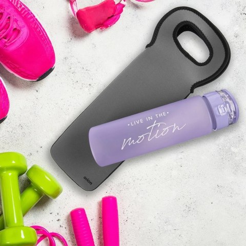 Grupa Orion Sp. z o.o. Pokrowiec Termiczny na Butelkę Neopren Szary ORION Uchwyt 38 cm