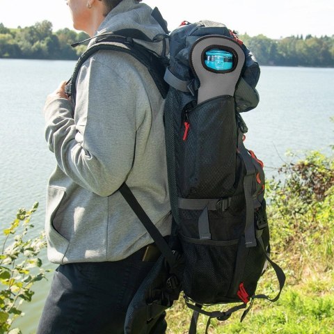 Grupa Orion Sp. z o.o. Pokrowiec Termiczny na Butelkę Neopren Szary ORION Uchwyt 38 cm