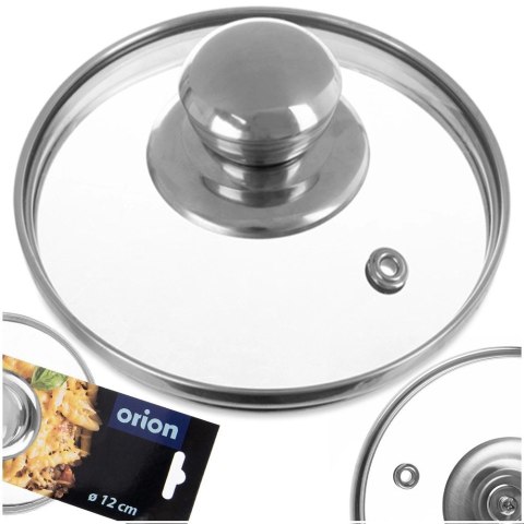 Grupa Orion Sp. z o.o. Pokrywka Szklana Żaroodporna Odpowietrznik 12 cm ORION Zmywarka