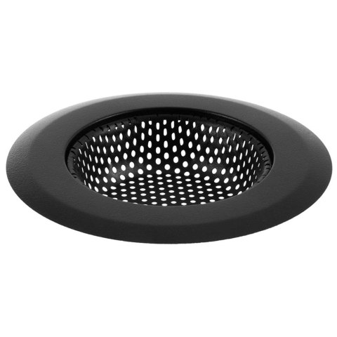Grupa Orion Sp. z o.o. Sitko do Zlewu Czarne Stal Nierdzewna Filtr Duży 11,5 cm ORION