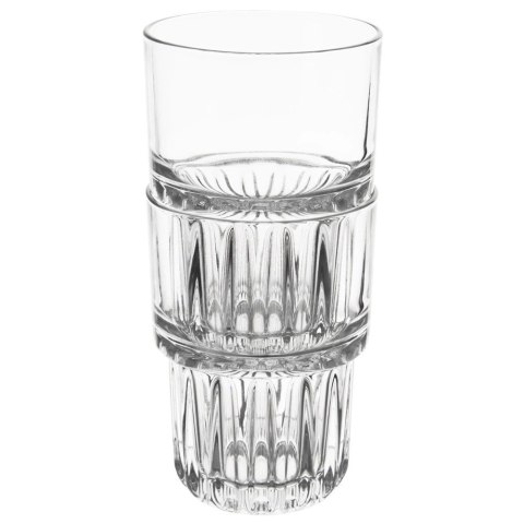 Grupa Orion Sp. z o.o. Szklanka Uniwersalna do Napojów Grube Szkło Ryflowane 320 ml ORION