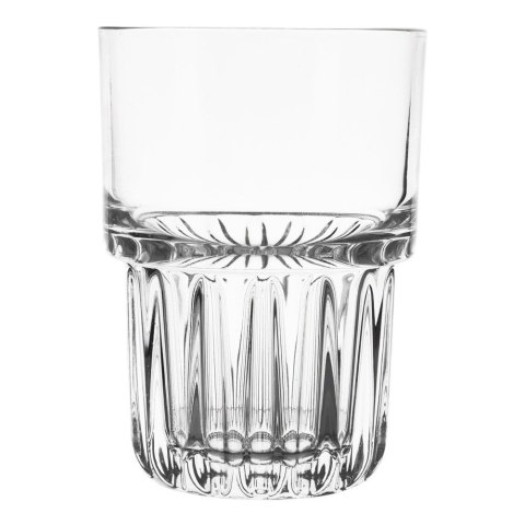 Grupa Orion Sp. z o.o. Szklanka Uniwersalna do Napojów Grube Szkło Ryflowane 320 ml ORION