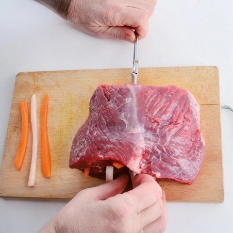 Grupa Orion Sp. z o.o. Szpikulec do Mięsa Rolady Stalowy 19 cm ORION Igła do Szpikowania