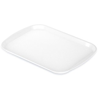 Grupa Orion Sp. z o.o. Taca do Serwowania Plastikowa Antypoślizgowa 43,5 x 31,5 cm ORION Biała