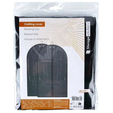 AM/63 Zestaw 2 Pokrowce na Ubrania Długie PEVA Wodoodporny SG 60 x 135 cm