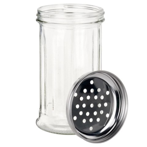 Grupa Orion Sp. z o.o. Pojemnik Szklany na Przyprawy Sitko 350 ml VILDE z Otworami 13,5 x 7,5 cm