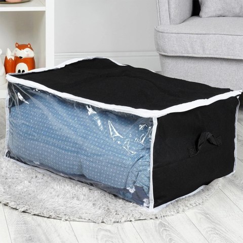 Grupa Orion Sp. z o.o. Pokrowiec na Pościel Duży Wygodny Zamek 87 L VILDE Uchwyt 65 x 45 cm