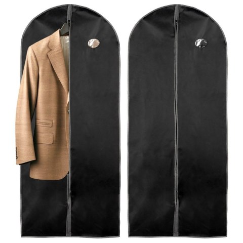 Grupa Orion Sp. z o.o. Zestaw 2 Pokrowce na Ubrania Długie Garnitur Sukienka VILDE 60 x 150 cm