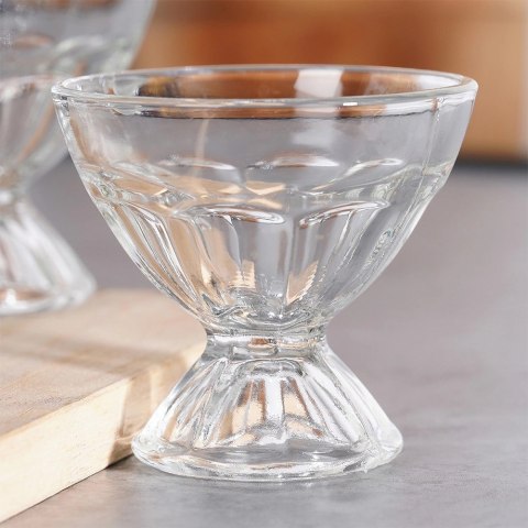 Grupa Orion Sp. z o.o. Pucharki do Lodów Szklane 6 szt. 100 ml Mini Desery Elegancja VILDE