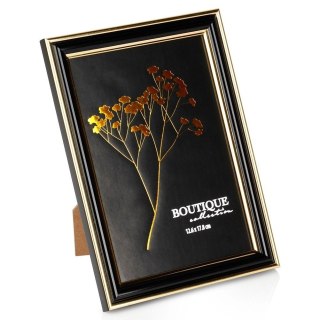 Grupa Orion Sp. z o.o. Ramka na Zdjęcia Czarna Złota Tworzywo 126 x 178 cm Dekoracja VILDE