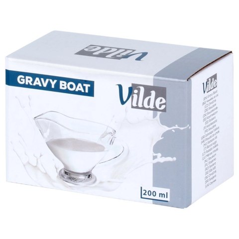 Grupa Orion Sp. z o.o. Sosjerka Szklana z Uchem do Sosów i Polew 200 ml Zmywarka VILDE