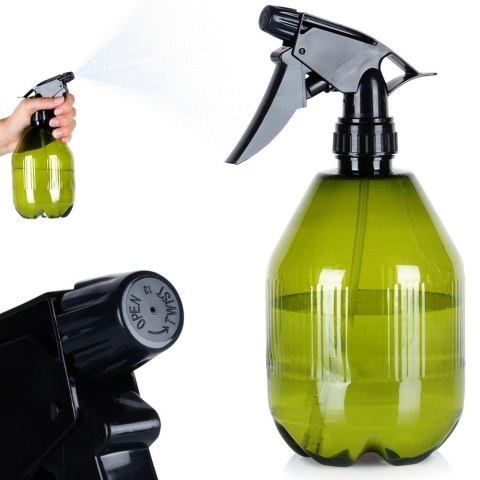 Grupa Orion Sp. z o.o. Spryskiwacz do Roślin Butelka Ciemnozielona Regulacja 730 ml VILDE