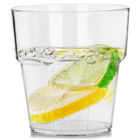 Grupa Orion Sp. z o.o. Szklanka na Napoje Akrylowa 275 ml VILDE Nietłukąca do Zmywarki 8 x 8 cm