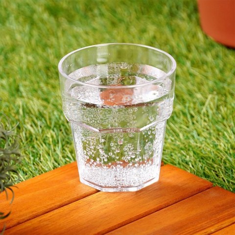 Grupa Orion Sp. z o.o. Szklanka na Napoje Akrylowa 275 ml VILDE Nietłukąca do Zmywarki 8 x 8 cm