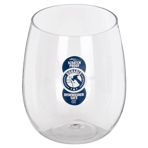 Grupa Orion Sp. z o.o. Szklanka do Drinka Whisky Akrylowa 450 ml VILDE Nietłukąca do Zmywarki