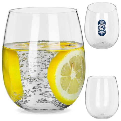 Grupa Orion Sp. z o.o. Szklanka do Drinka Whisky Akrylowa 450 ml VILDE Nietłukąca do Zmywarki