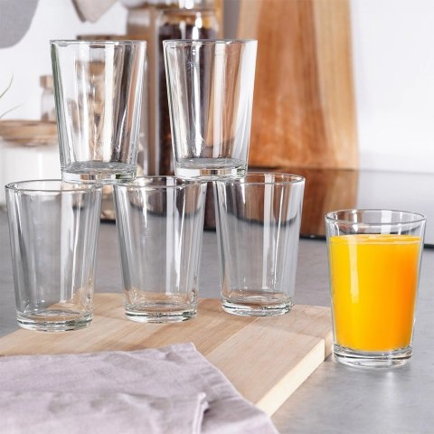 Grupa Orion Sp. z o.o. Szklanki Zestaw 6 szt. 200 ml VILDE Grube Szkło do Zmywarki/Mikrofali