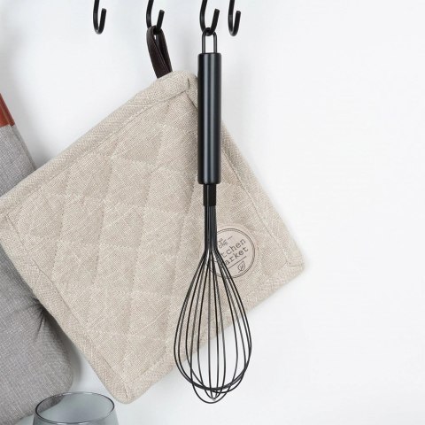 Grupa Orion Sp. z o.o. Trzepaczka do Ubijania Czarna EXCELLENT HOUSEWARE 29 cm Stalowa