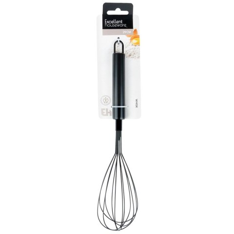 Grupa Orion Sp. z o.o. Trzepaczka do Ubijania Czarna EXCELLENT HOUSEWARE 29 cm Stalowa