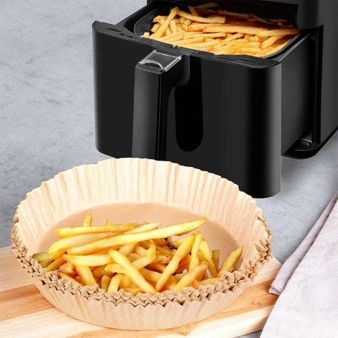 HIT Trading B.V. Wkład do Frytkownicy Air Fryer 50 szt. HIT Papier Pergaminowy Okrągły 20 cm