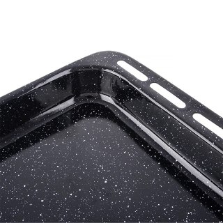 Grupa Orion Sp. z o.o. Blacha do Pieczenia Emaliowana 45,5 x 32,5 x 5 cm ORION do Piekarnika