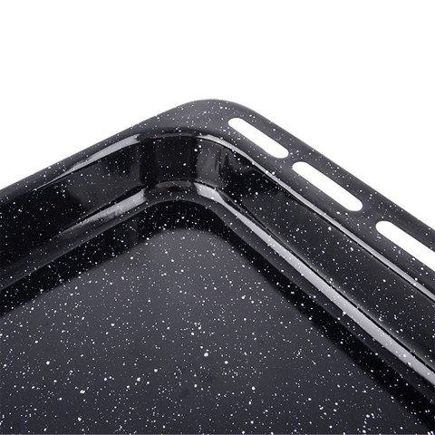 Grupa Orion Sp. z o.o. Blacha do Pieczenia Emaliowana 45,5 x 32,5 x 5 cm ORION do Piekarnika