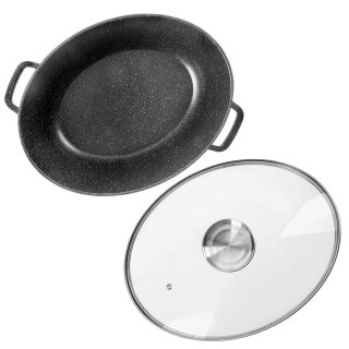 Grupa Orion Sp. z o.o. Brytfanna Gęsiarka ORION Granitowa Owalna 12 L na Indukcję do Zmywarki