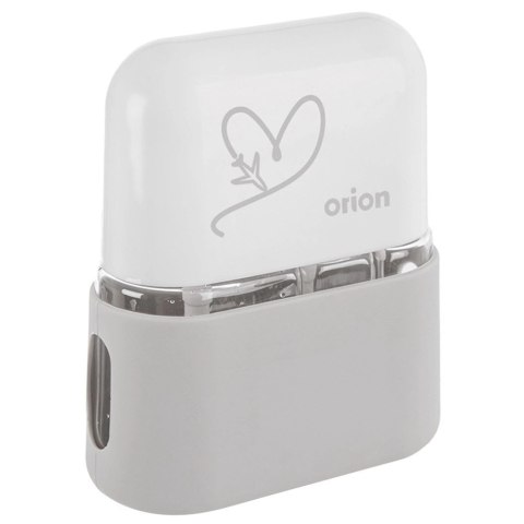 Grupa Orion Sp. z o.o. Butelki Pojemniki Podróżne ORION w Etui 4 el. na Kosmetyki do Samolotu