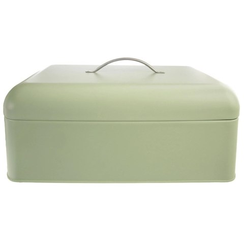 Grupa Orion Sp. z o.o. Chlebak Metalowy ORION GREENISH 42,5 x 23 x 20 cm Zielony Duży na Pieczywo