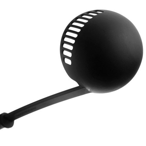 Grupa Orion Sp. z o.o. Chochla z Cedzakiem ORION BLACKLINE 150 ml 30,5 cm Stalowa do Zupy i Sosów