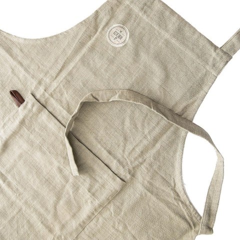 Grupa Orion Sp. z o.o. Fartuch Kuchenny Bawełniany ORION GREENISH Zielony z Kieszenią 70x84 cm