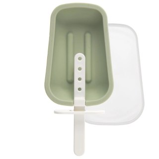 Grupa Orion Sp. z o.o. Forma do Lodów ORION Silikonowa Miętowa z Pokrywką Patyczek do Zmywarki