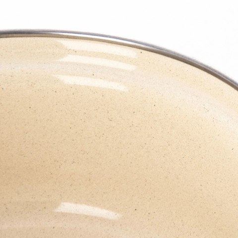 Grupa Orion Sp. z o.o. Garnek Emaliowany 950 ml ORION BROWN Retro 14 cm Indukcja Zmywarka