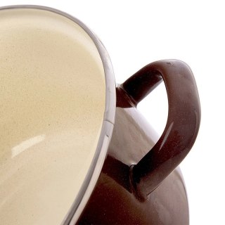 Grupa Orion Sp. z o.o. Garnek emaliowany BROWN 16 cm, 1 l