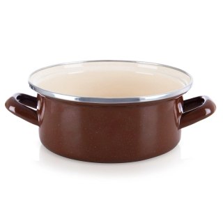 Grupa Orion Sp. z o.o. Garnek emaliowany BROWN 20,5 cm, 2,2 l