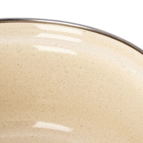 Grupa Orion Sp. z o.o. Garnek Emaliowany 11,5 L ORION BROWN Retro Duży 32 cm Indukcja