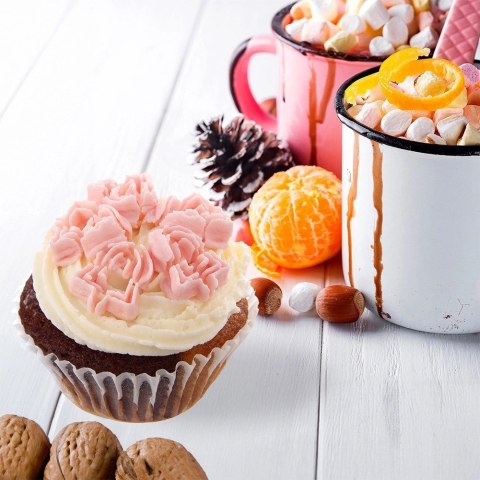 Grupa Orion Sp. z o.o. Tylka Cukiernicza Stalowa Dzwonek ORION Dekoracyjna do Tworzenia Wzorów