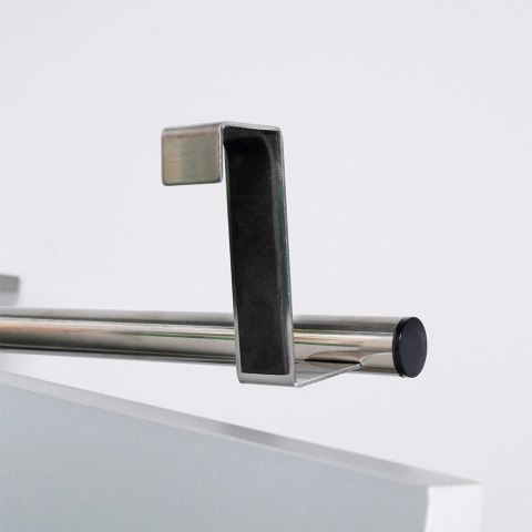 AM/63 Wieszak na Drzwi Stalowy REGULOWANY 25-40 cm STORAGE SOLUTIONS