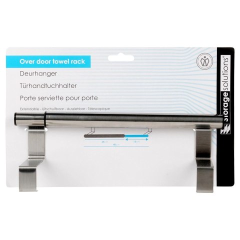AM/63 Wieszak na Drzwi Stalowy REGULOWANY 25-40 cm STORAGE SOLUTIONS