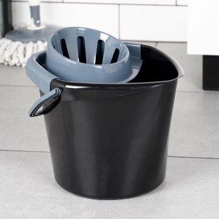 Grupa Orion Sp. z o.o. Wiadro do Mopa z Wyciskaczem 14 L VILDE Wygodna Wylewka 37 x 34 cm