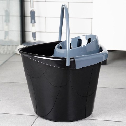 Grupa Orion Sp. z o.o. Wiadro do Mopa z Wyciskaczem 14 L VILDE Wygodna Wylewka 37 x 34 cm