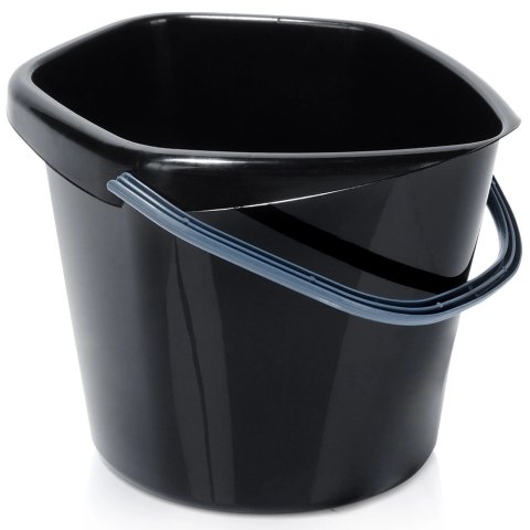 Grupa Orion Sp. z o.o. Wiadro Gospodarcze Plastikowe Czarne 5 L VILDE Wygodna Wylewka