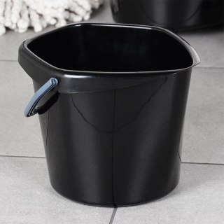 Grupa Orion Sp. z o.o. Wiadro Gospodarcze Plastikowe Czarne 5 L VILDE Wygodna Wylewka