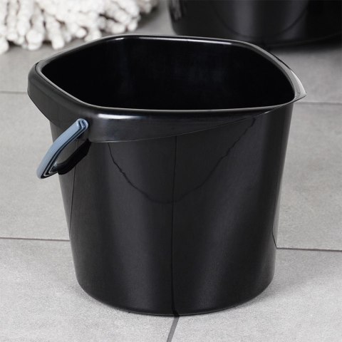 Grupa Orion Sp. z o.o. Wiadro Gospodarcze Plastikowe Czarne 5 L VILDE Wygodna Wylewka