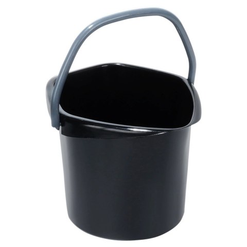 Grupa Orion Sp. z o.o. Wiadro Gospodarcze Plastikowe Czarne 5 L VILDE Wygodna Wylewka